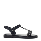 Noell Black Porvair Sandals