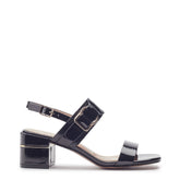Noni Black Patent Sandals