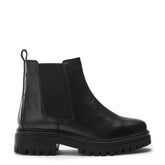 Odasia Black Leather Boots