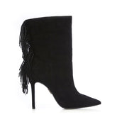 Oliivia Black Suede Boots