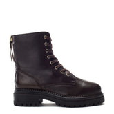 Onnay Dark Brown Leather Boots