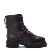 Onnay Dark Brown Leather Boots
