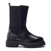 Oyari Black Leather Boots
