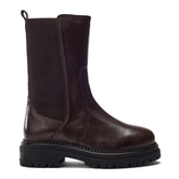 Oyari Dark Brown Leather Boots