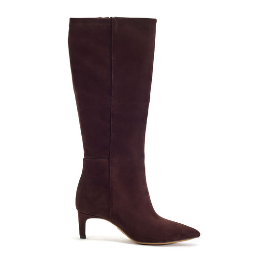 Palola Dark Brown Alcantara Boots