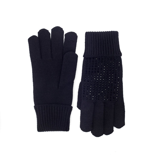 Paloma Glove Black Polyester