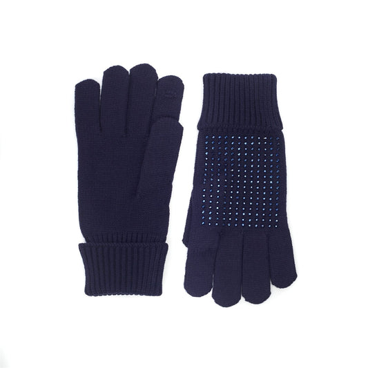 Paloma Glove Navy Polyester