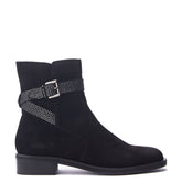 Panazol Black Suede Boots