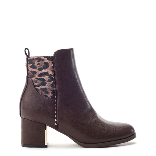 Panora Brown Faux Suede Boots