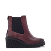 Parth Burgundy Leather Boots