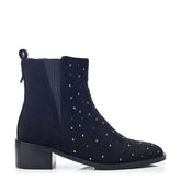 Pernelle Black Alcantara Boots