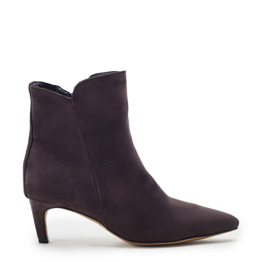 Philomena Grey Alcantara Boots