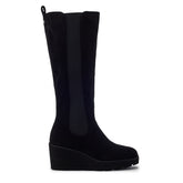 Rounia Black Alcantara Boots