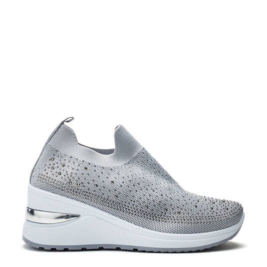 Savina Grey Porvair Trainers