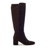 Serrafina Dark Brown Suede Boots