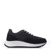 Sh Adaggio Black Leather Trainers