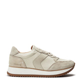 Sh Eager Off White Leather Trainers