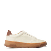 Sh Eglise Off White Leather Trainers