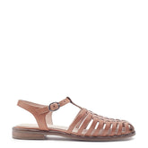 Sh Georgie Tan Leather Sandals