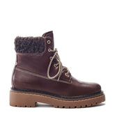 Sh Ilder Dark Brown Leather Boots