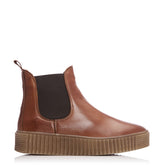 Sh Illom Tan Leather Boots
