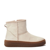 Sh Immy Beige Leather Boots
