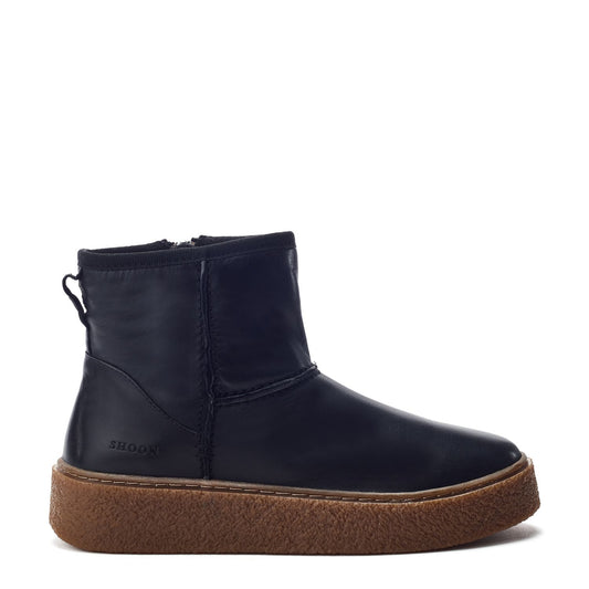 Sh Immy Black Leather Boots