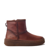 Sh Immy Dark Tan Leather Boots