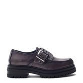 Sh Imoge Grey Leather Shoes