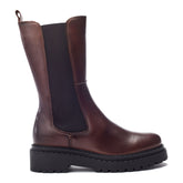 Sh Imola Dark Tan Leather Boots