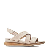 Sh Iranna Beige Leather Sandals