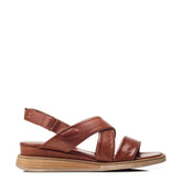 Sh Iranna Tan Leather Sandals