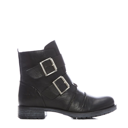 Sh Irving Black Leather Boots