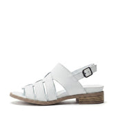 Sh Mere Off White Leather Sandals