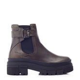 Sh Oller Olive Leather Boots
