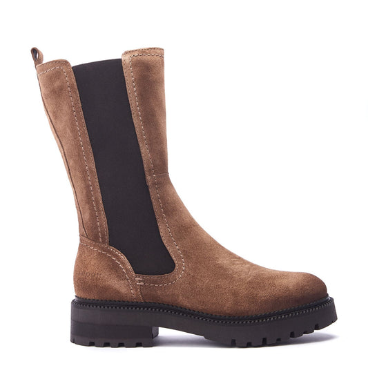 Sh Olmeto Tan Suede Boots