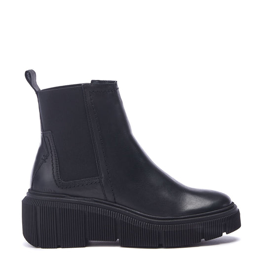 Sh Otago Black Leather Boots