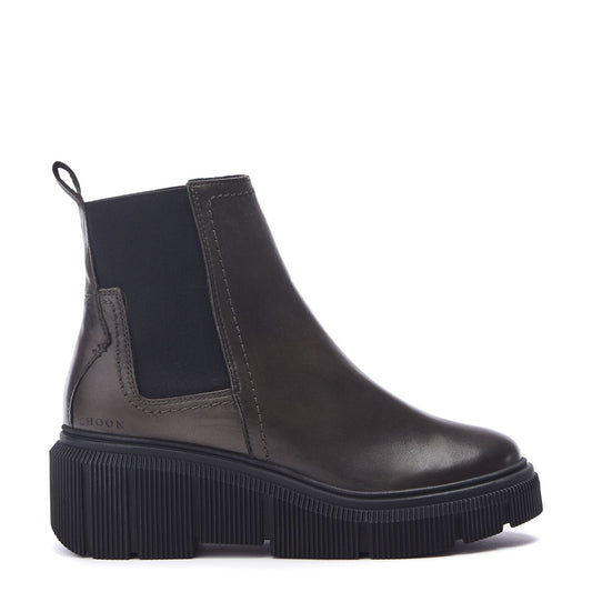 Sh Otago Olive Leather Boots