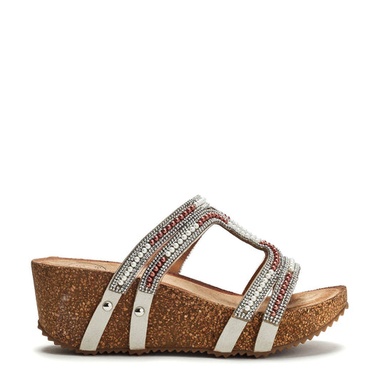 Sorrel Grey Alcantara Sandals