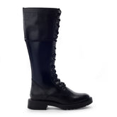 Sulivan Black Leather Boots