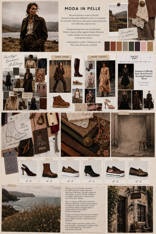 Moda in Pelle AW26 Women’s Footwear | Behind the Inspiration