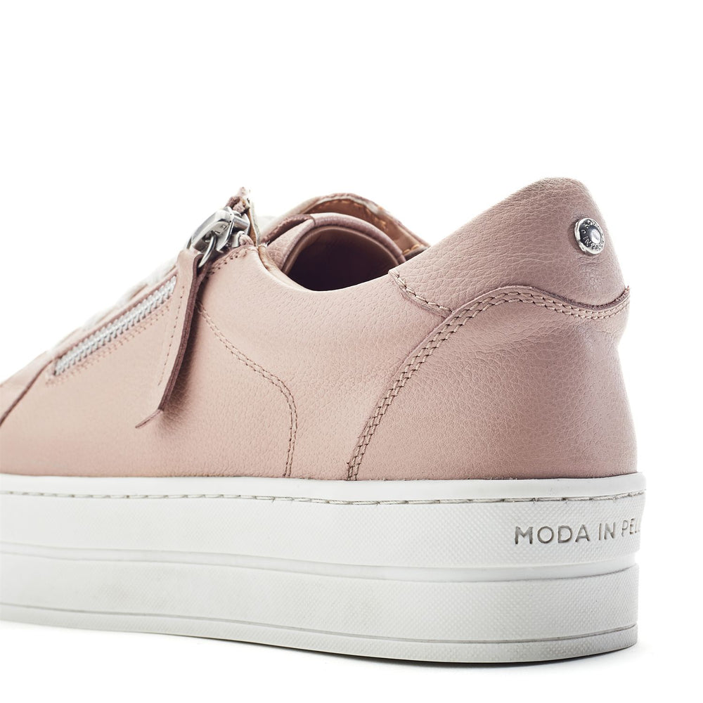 Abbee Cameo Leather Trainers