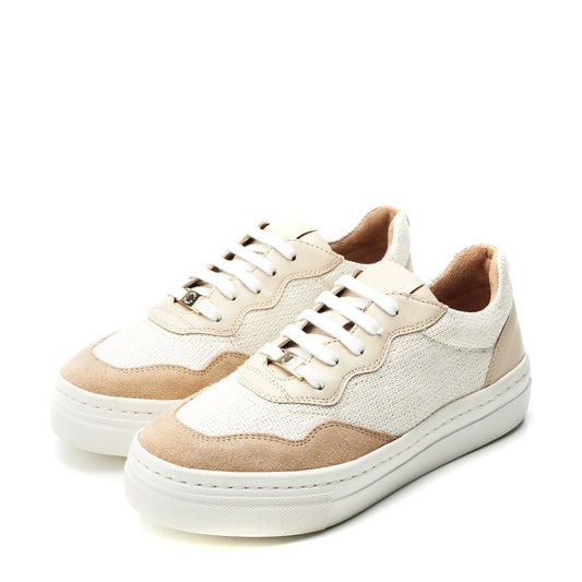 Adalaya Natural Textile Trainers