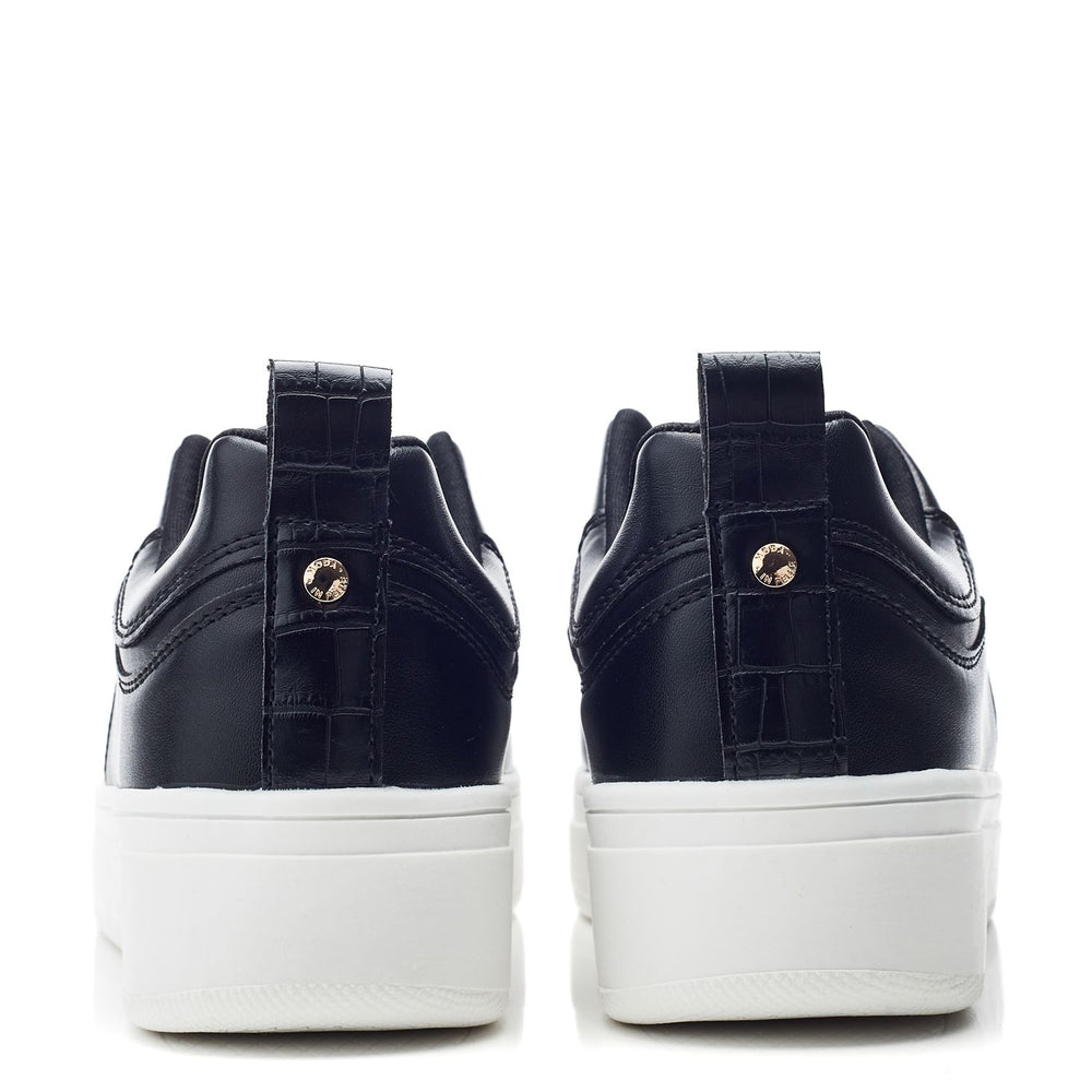 Adaline Black Porvair Trainers
