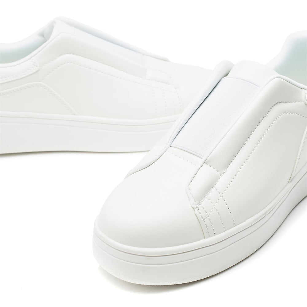 Adaline White Porvair Trainers