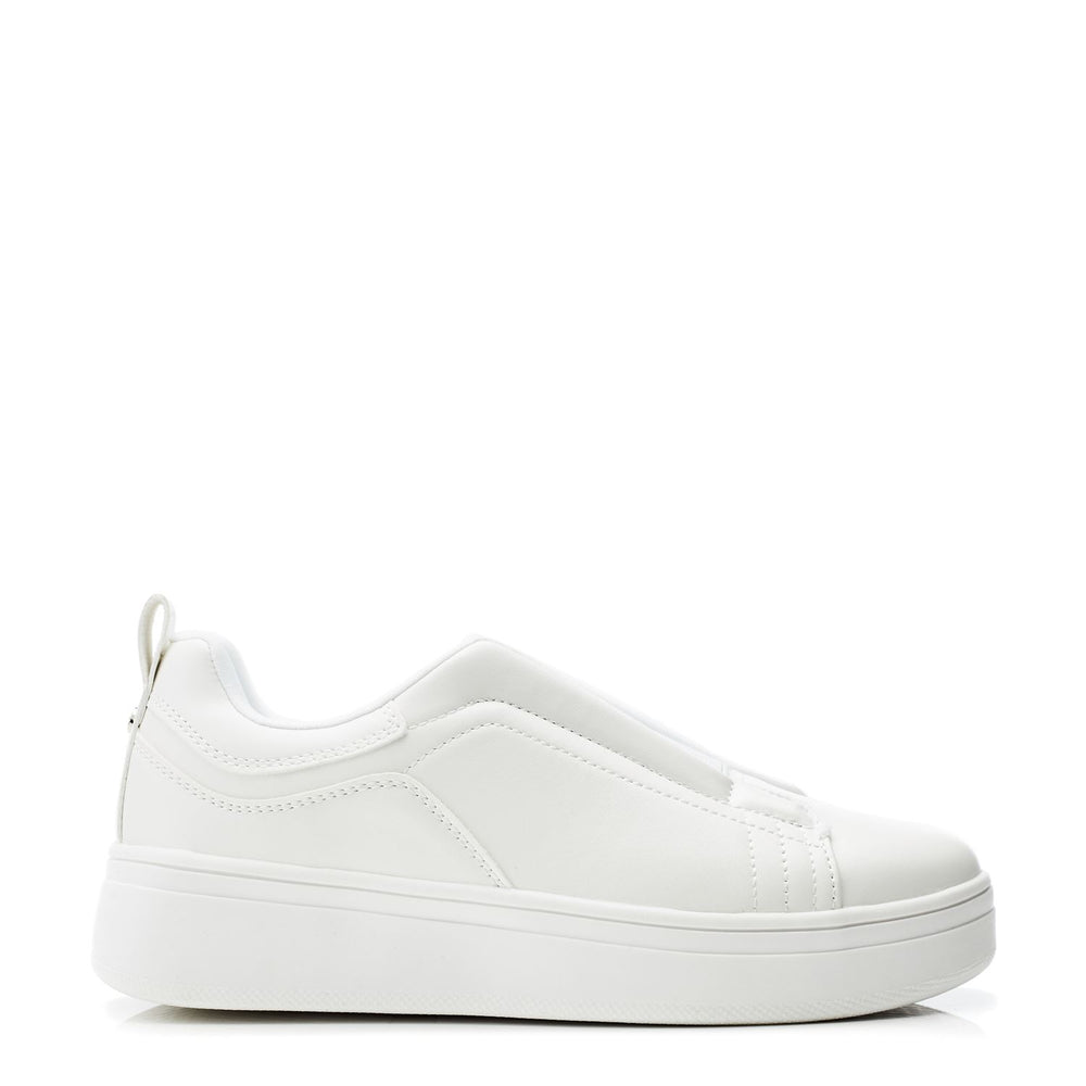 Adaline White Porvair Trainers