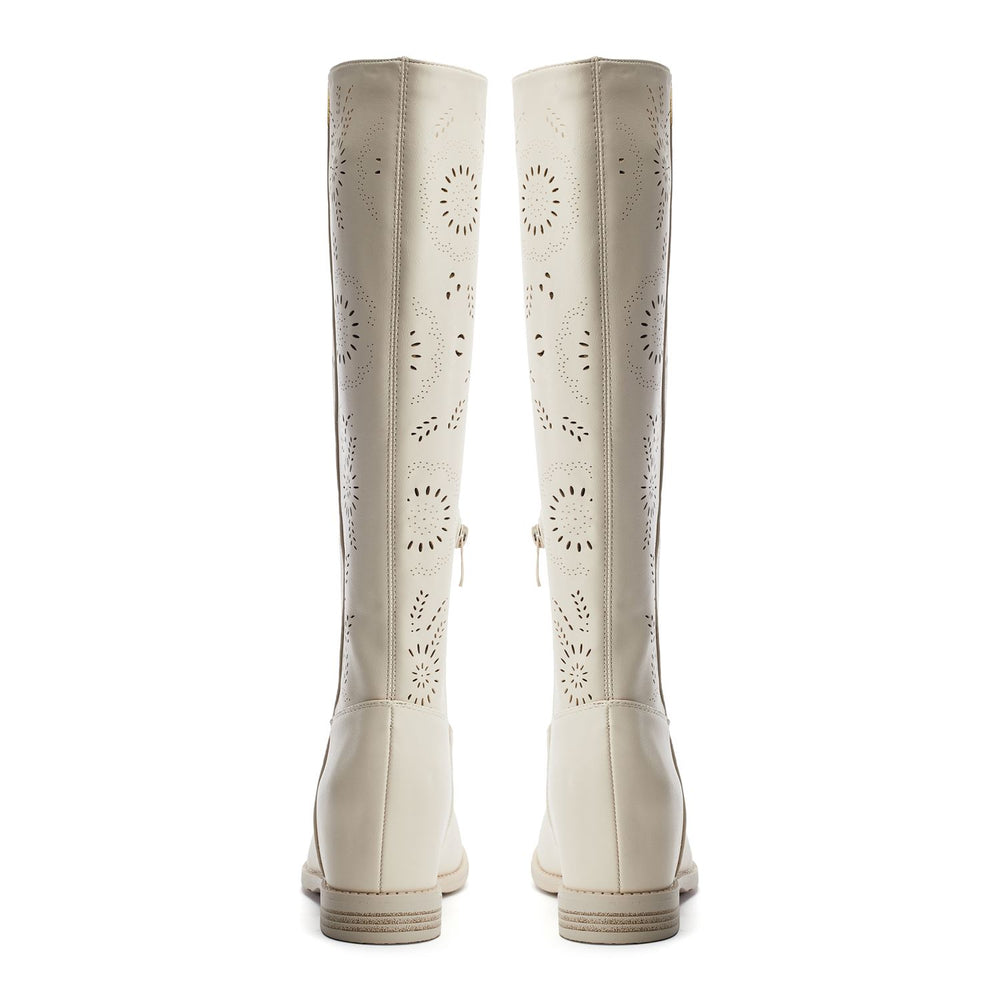 Ailee Beige Porvair Boots