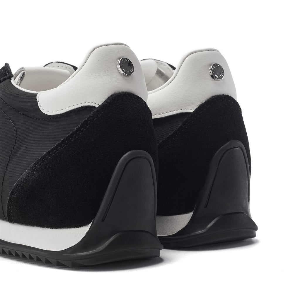 Akalia Black Textile Trainers