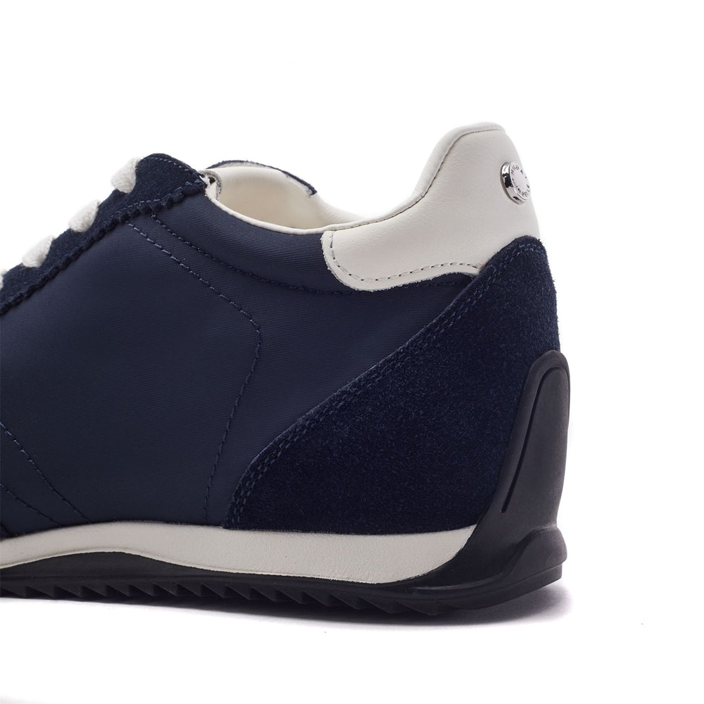 Akalia Navy Textile Trainers
