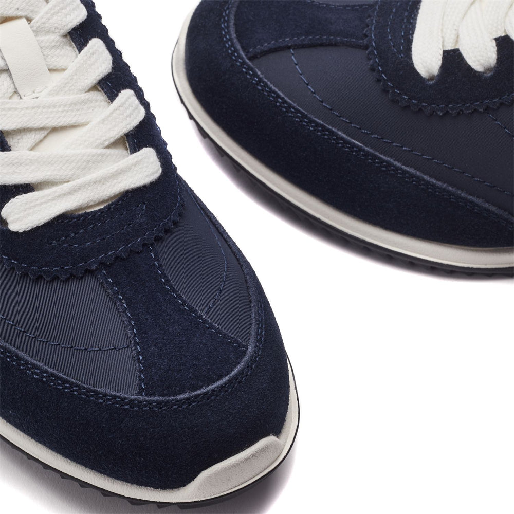 Akalia Navy Textile Trainers